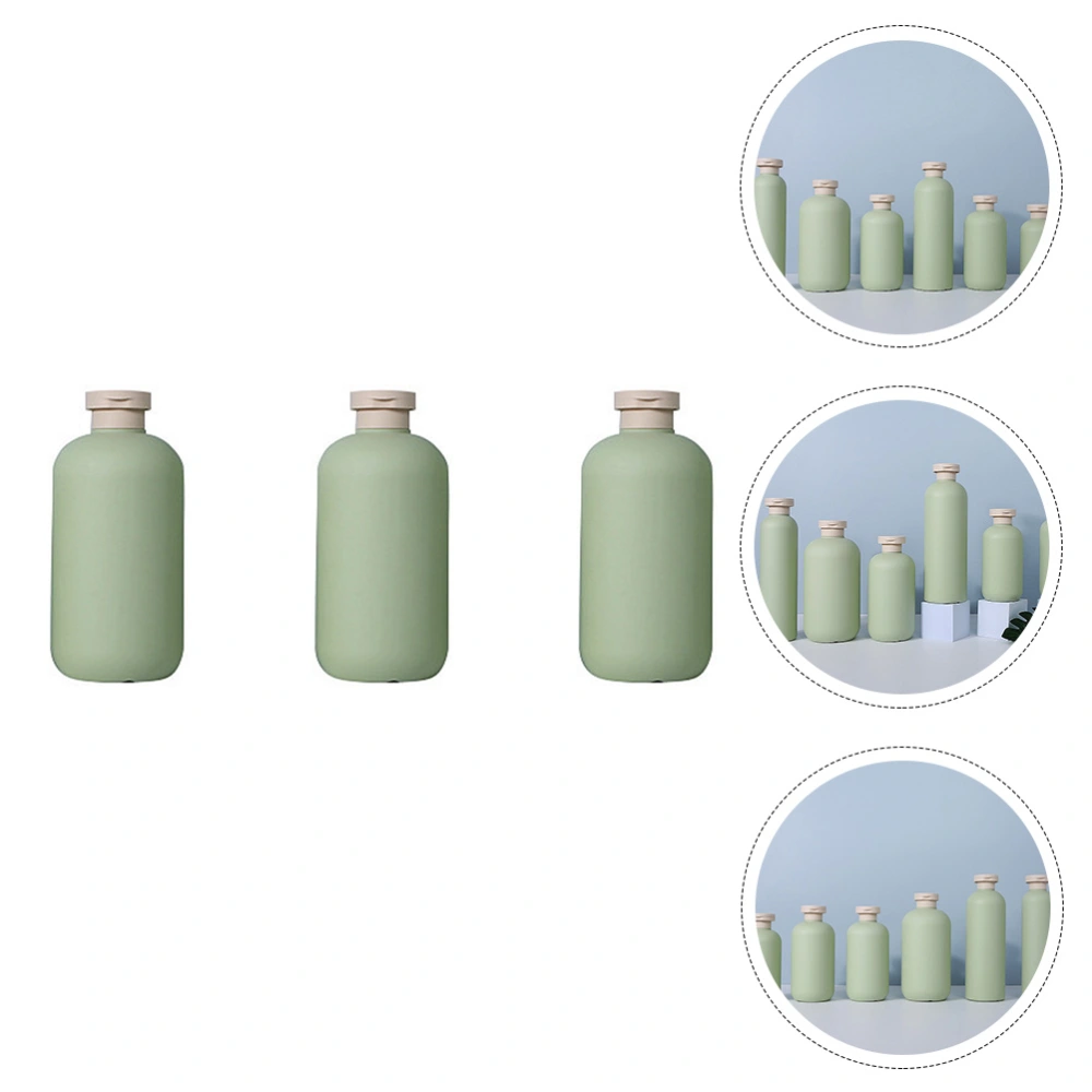 3pcs Simple Style Shampoo Sub Bottles Sub Containers Lotion Sub Bottles