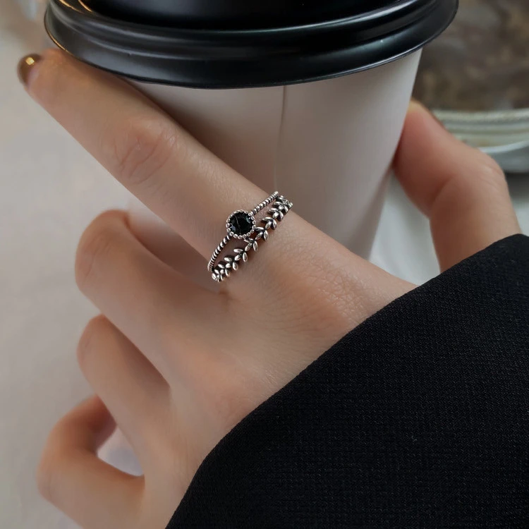 Women's Fashion Personalized Zircon Geometric Ring