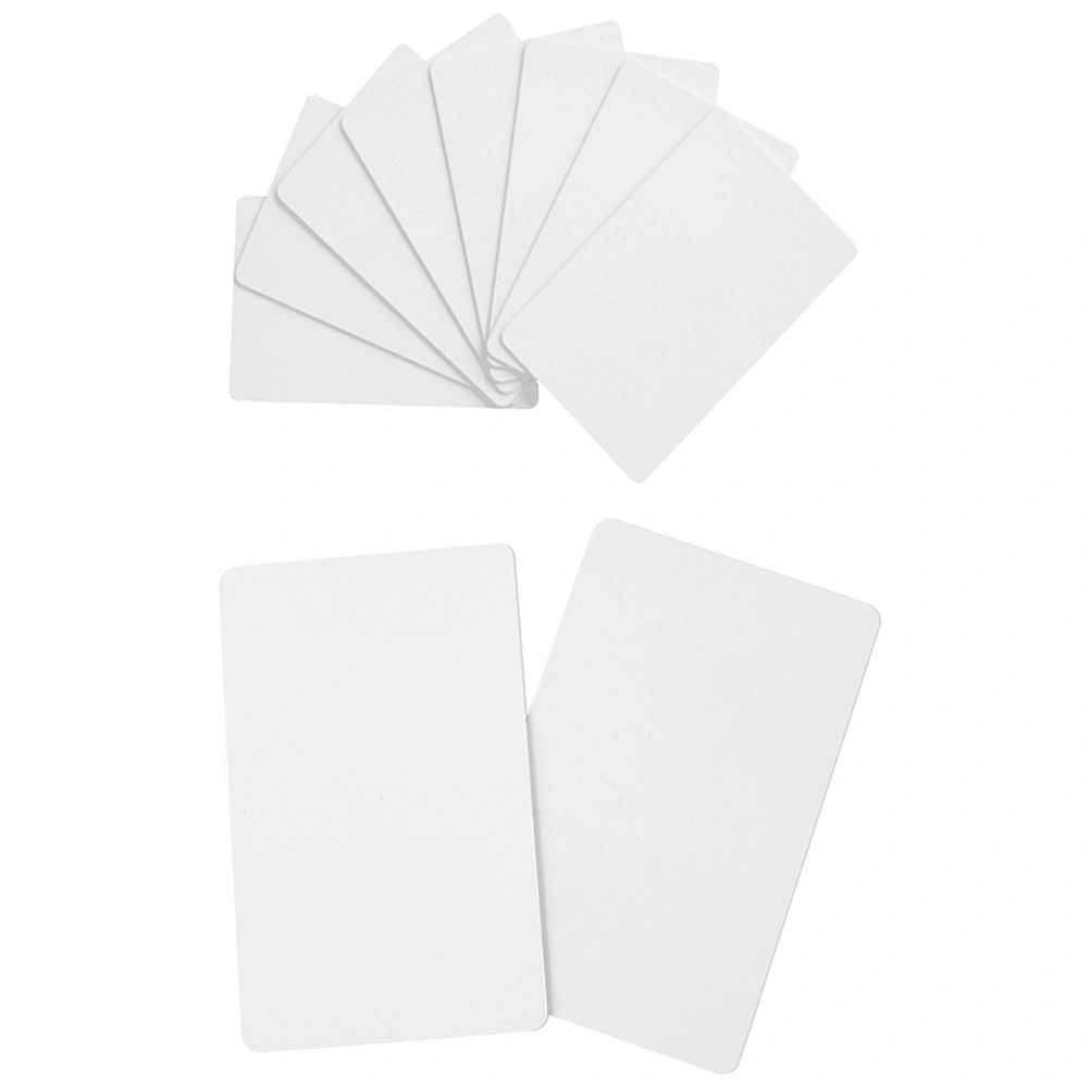 10PCS Blank NFC Tag NTAG215 Contactless IC Smart (White)
