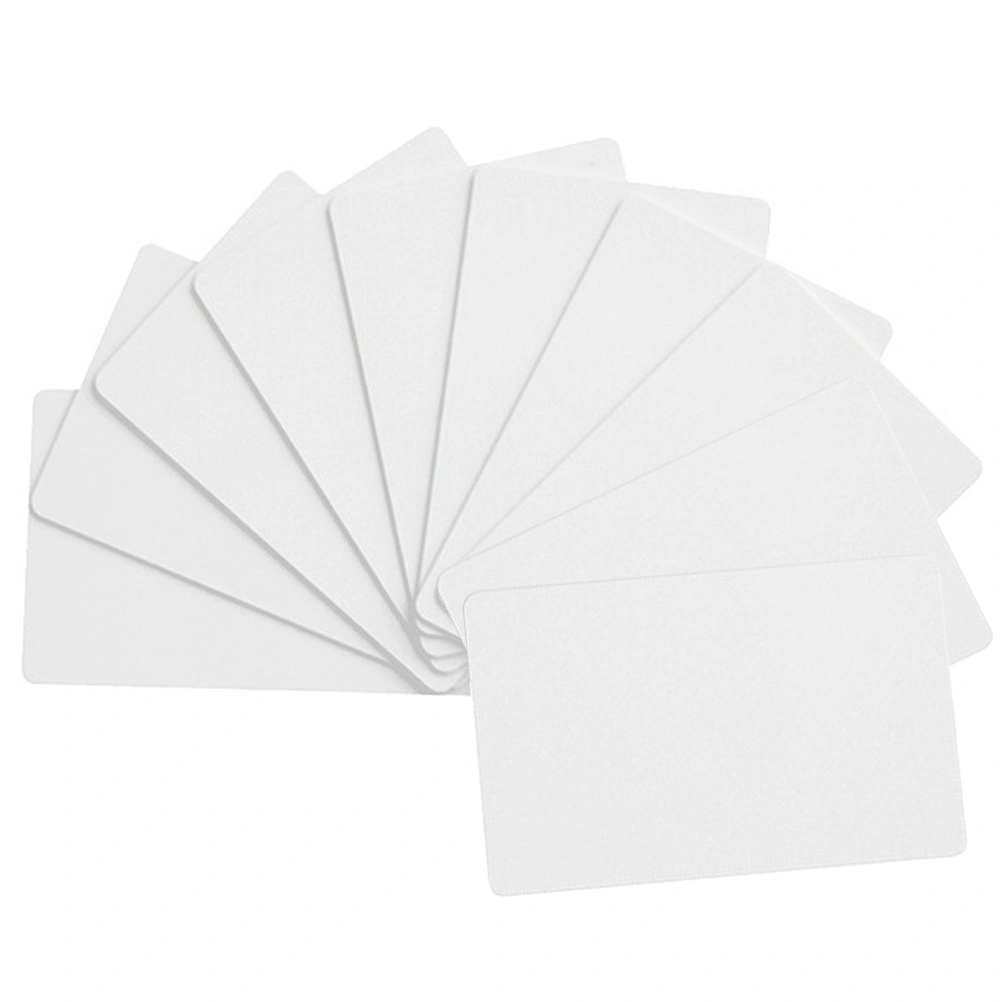 10PCS Blank NFC Tag NTAG215 Contactless IC Smart (White)