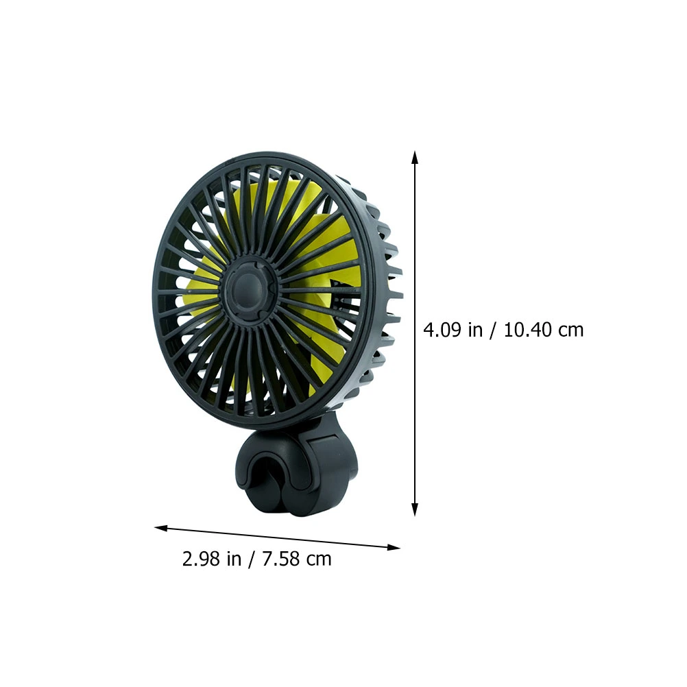 Portable Car Cooling Fan Durable Car Backseat USB Fan Auto Cooling Air Fan