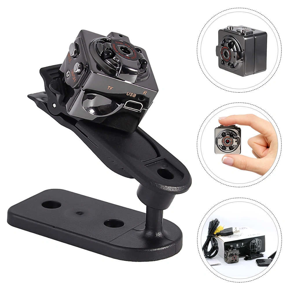 1 Set Mini Camera Portable Sports Camera Aerial Photography Camera (1080P)