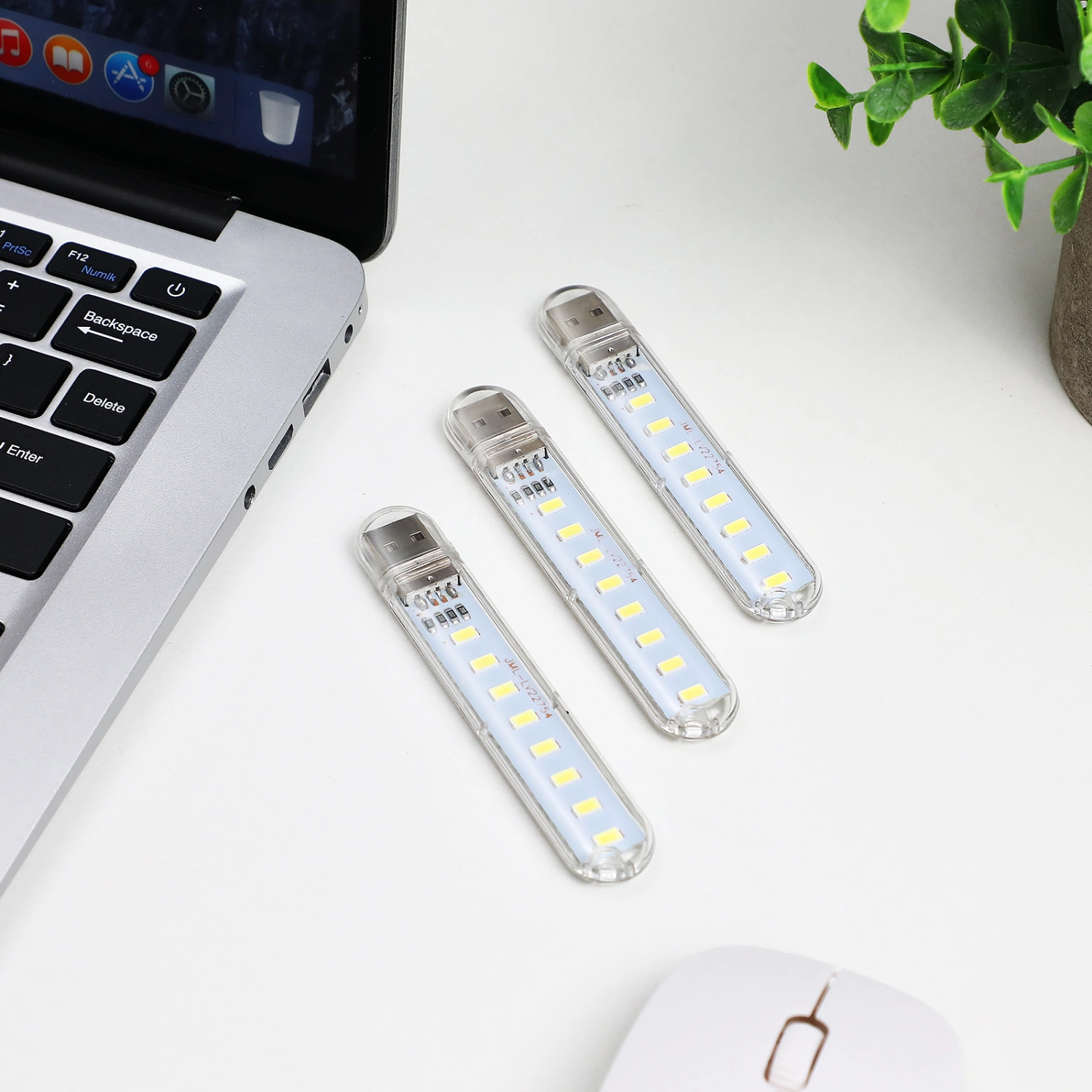 3 Pcs USB Night Lamps Lightweight Portable Practical USB Charging Lights