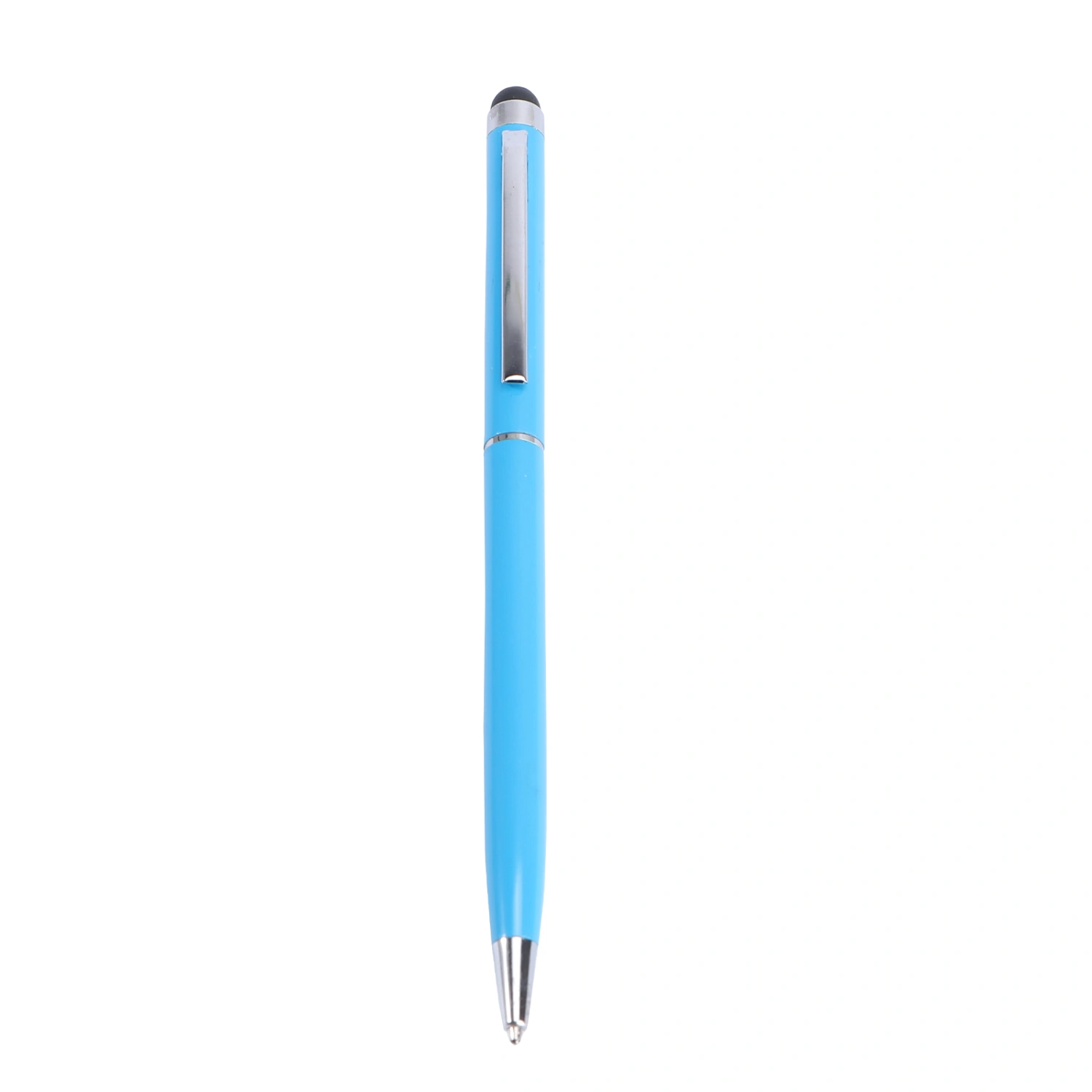 2-in-1 Universal Capacitive Touch Screen Stylus Pen & Ballpoint Pen for iPhone /iPad /Smartphone (Sky-blue)