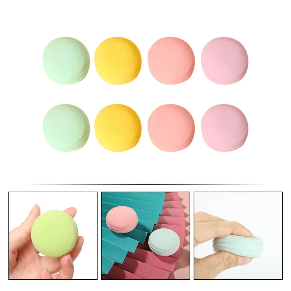 8Pcs Dry and Wet Makeup Puff Creative Loose Powder Puff Women Beauty Supply