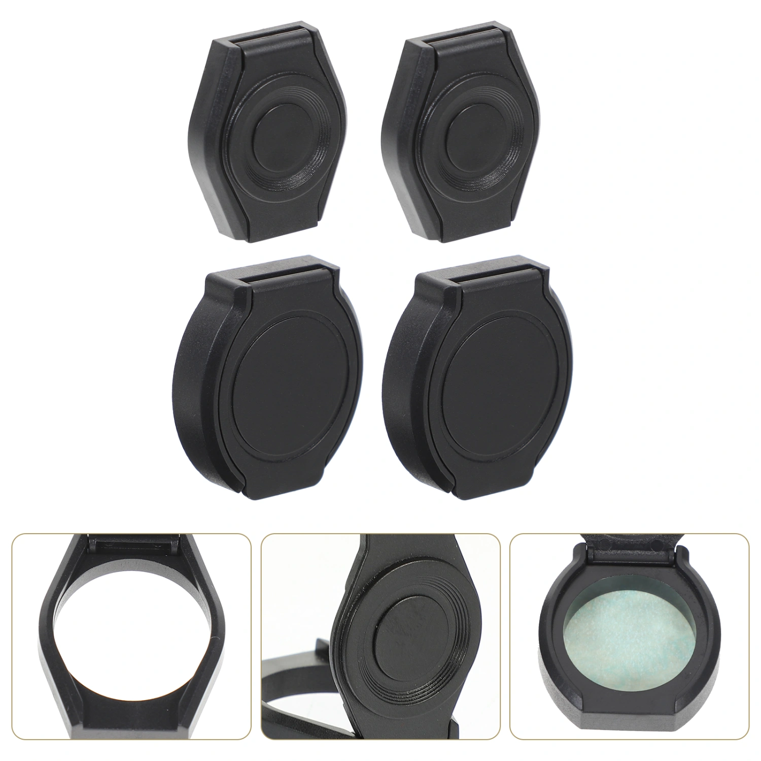 4pcs Camera Cover Notebook Laptop Cover Lens Caps Hood Webcam Cover Slide