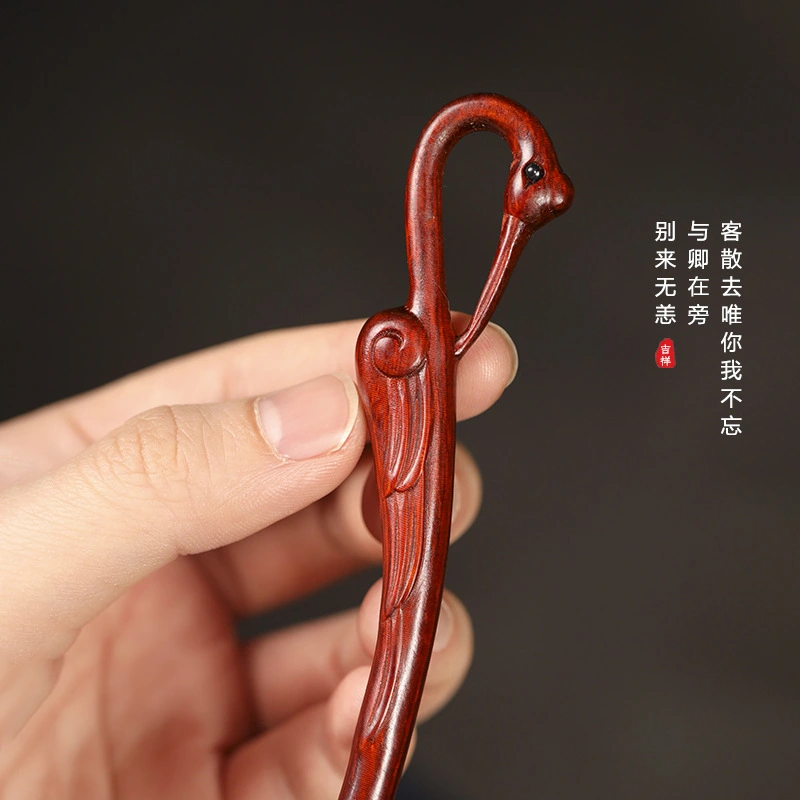 Hair Chopstick Long Hair Stick Vintage Hair Accessory Wooden Hairpin for Women Girls