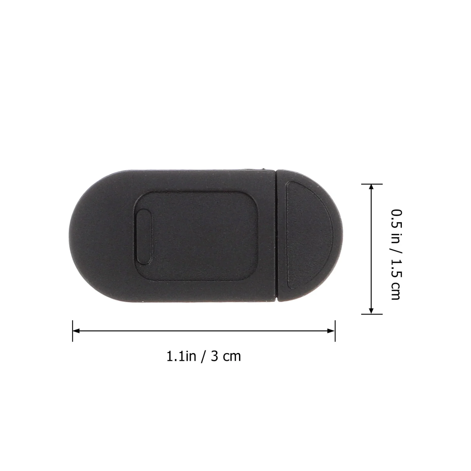 4PCS Webcam Cover Slide Plastic Anti-peeping Anti-hacking Web Camera Blocker