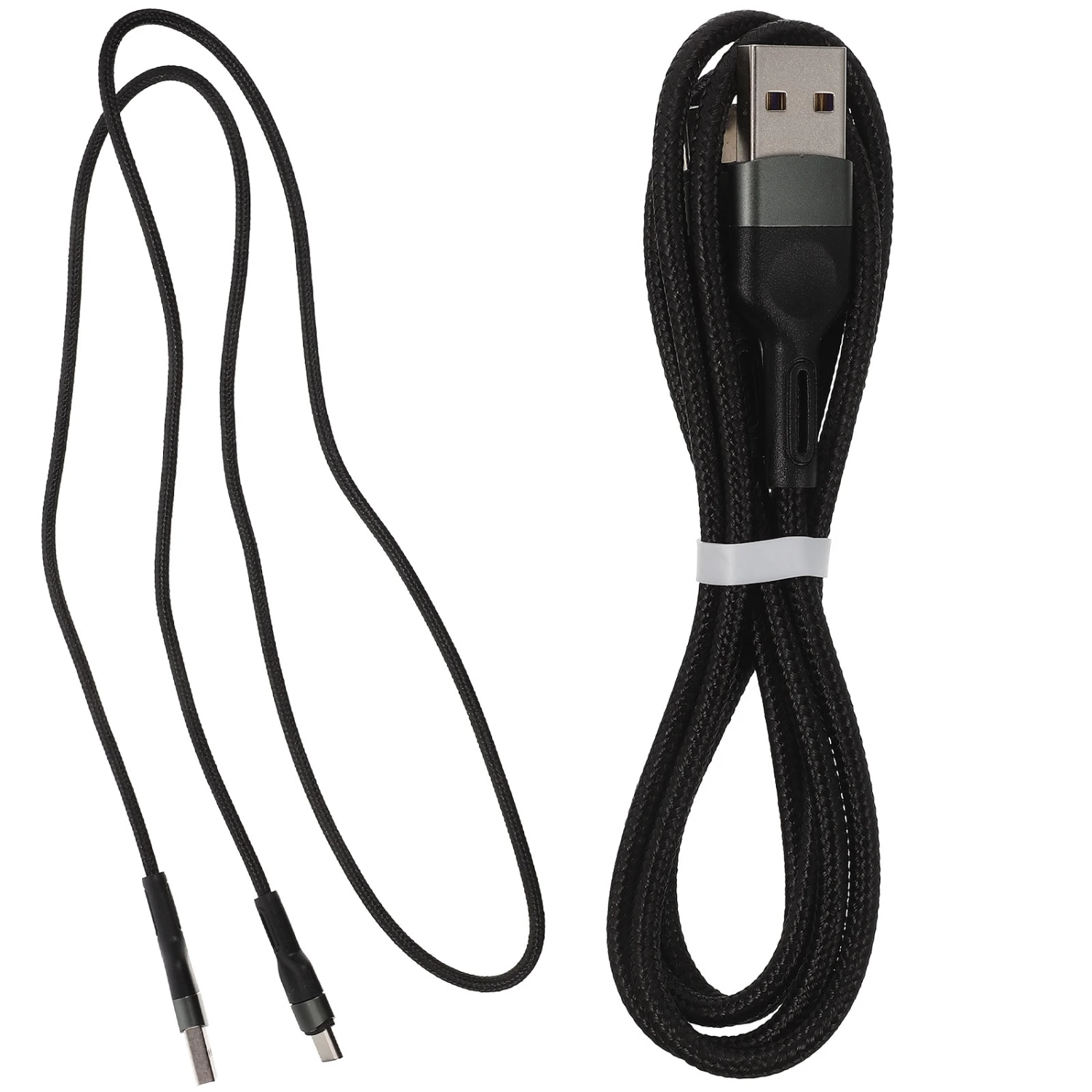 2Pcs Type-C Charging Cable 5A Fast Charging USB-C Cable Type-C Phone Charging Cord