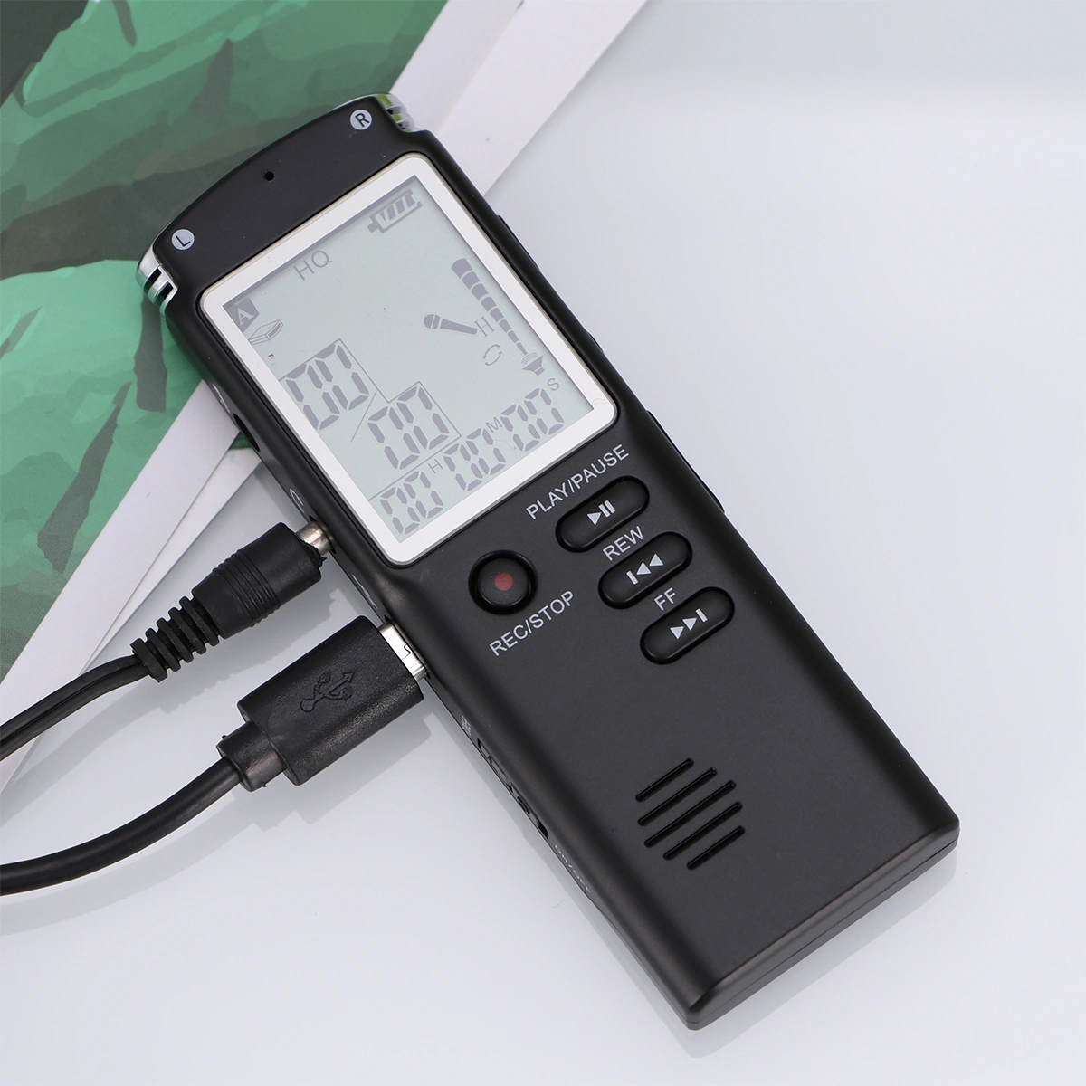 T60 Digital Voice Recorder Professional Recording Pen Mini USB Dictaphone Portable Audio Recorder (8G)