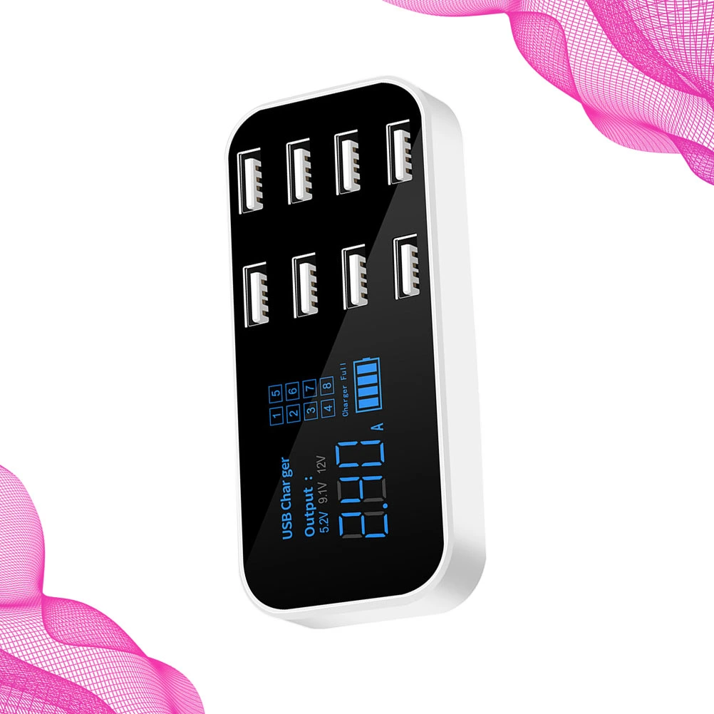 Multi-function Quick Charger Vehicle-mounted USB Charger 8-port USB Cigarette Lighter Phone Charger for Car Auto