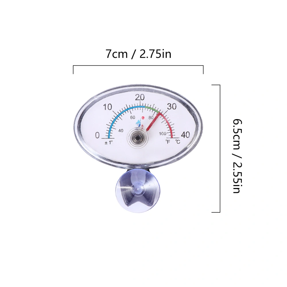 4pcs Fish Tank Thermometer Aquarium Patch Thermometer Water Thermometer