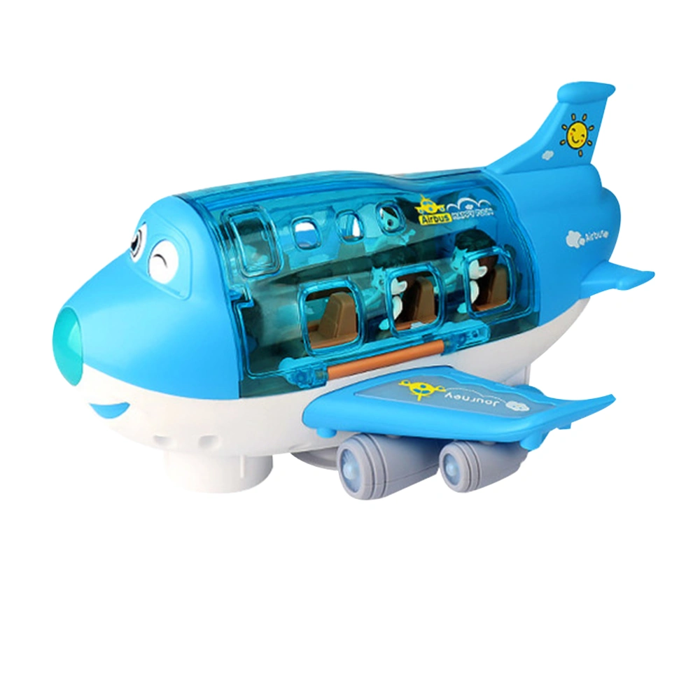 Baby Airplane Toy Musical Toy with Light Electronic Moving Plane Development Toy