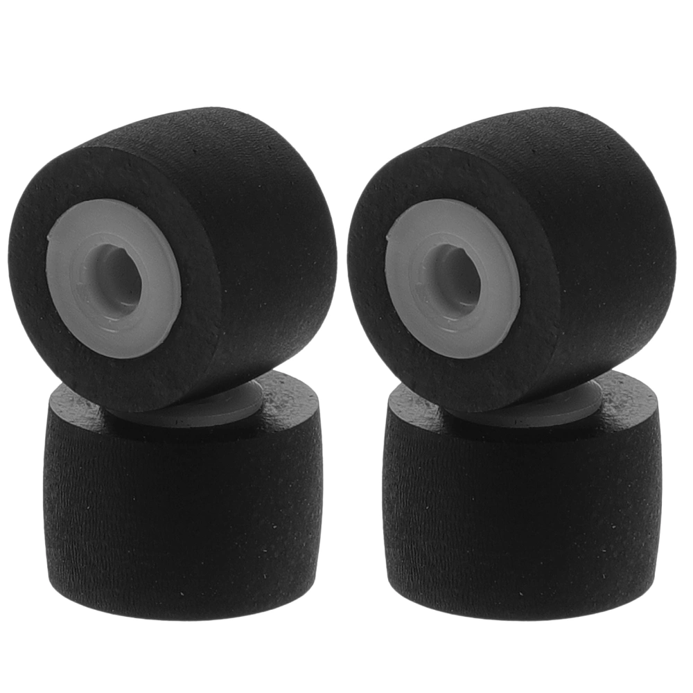 4pcs Wheel Belt Pulley Plastic Pressure Recorder Cassette Deck Pinch Roller for Tape Stereo Player