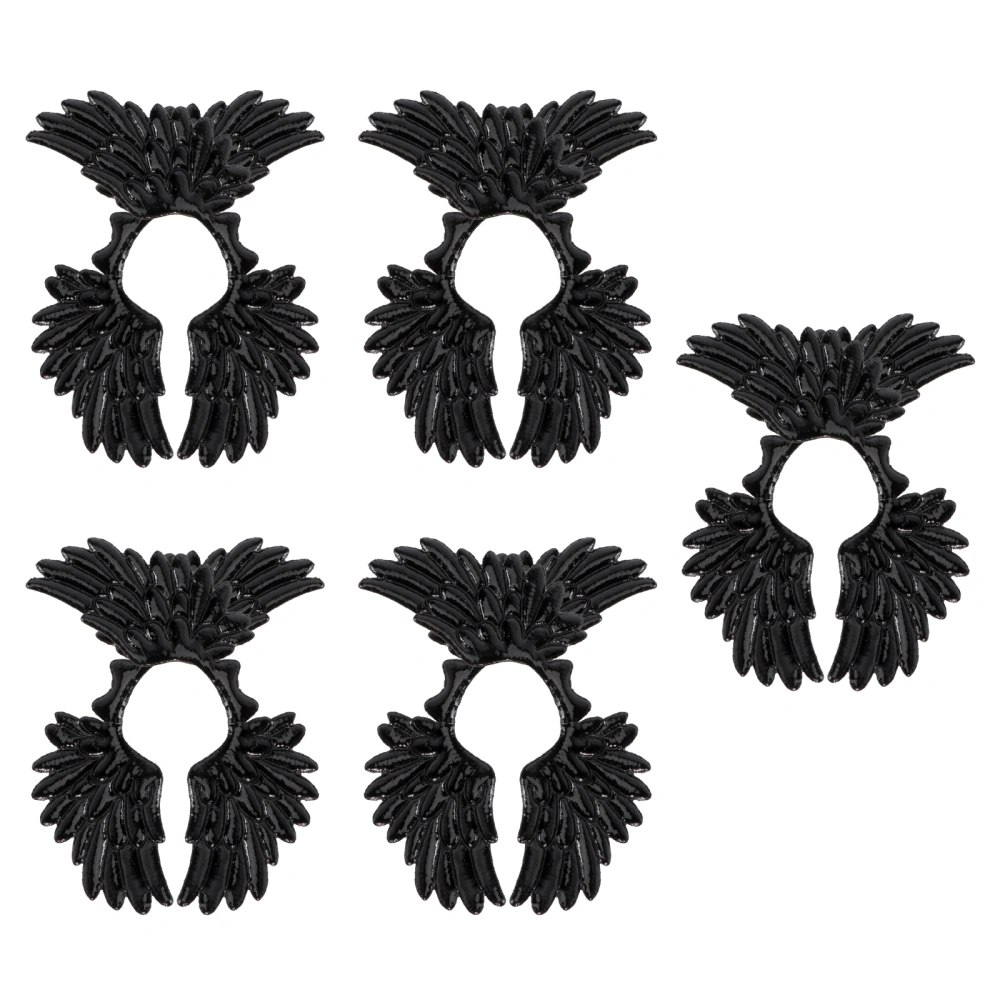 10Pcs Delicate Angel Wings DIY Making Material Creative Hair Clip Ornaments