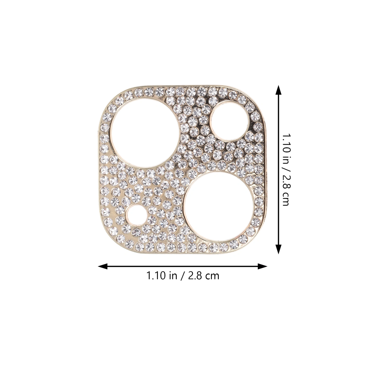 4pcs Camera Protectors Shining Lens Covers Compatible for iPhone 13/13Mini