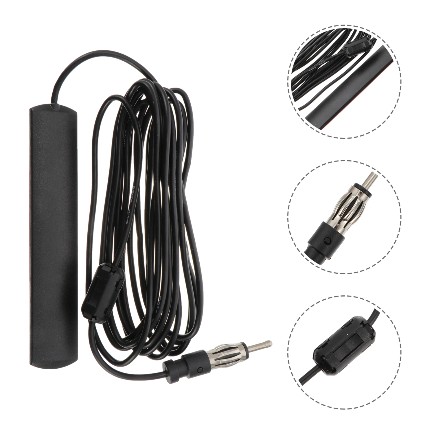 Car Radio Antenna FM Radio Antenna Patch Universal Windshield Antenna Aerial