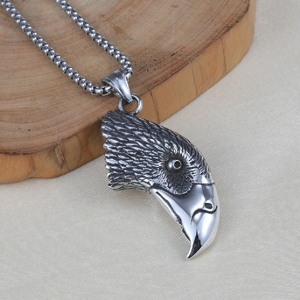 Men's Fashion Eagle Head Pendant