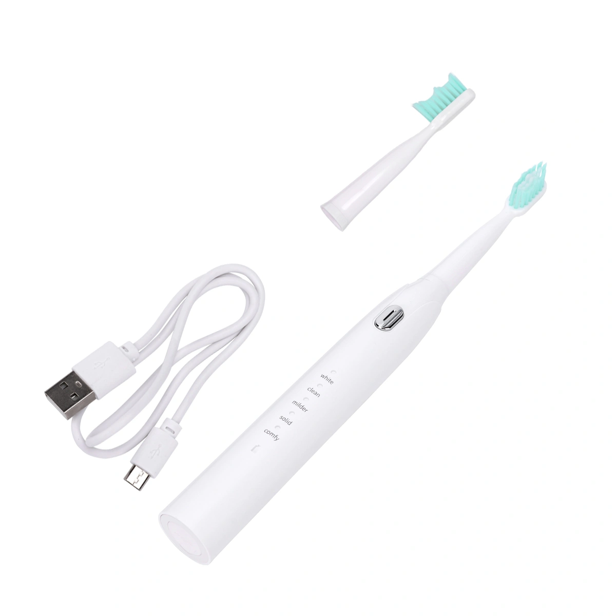 5 Gears Ultrasonic Sonic USB Rechargeable Tooth Brush Electric Toothbrush