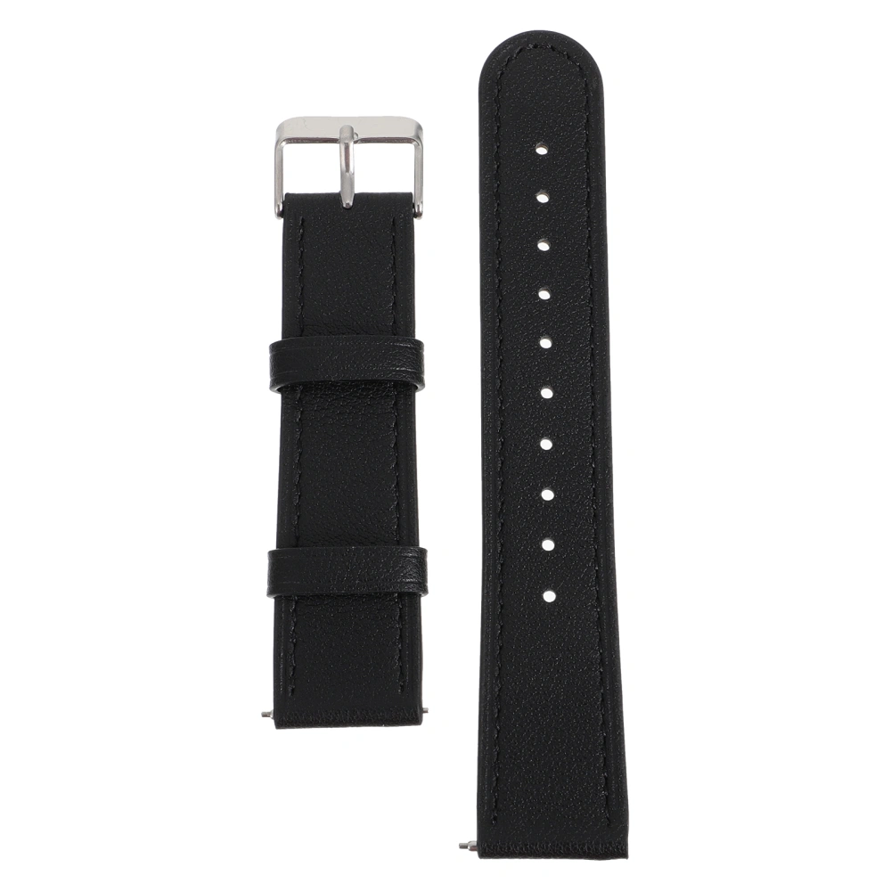 1pc Cowhide Wrist Strap Chic Watch Band Professional Watch Replaceable Bracelet