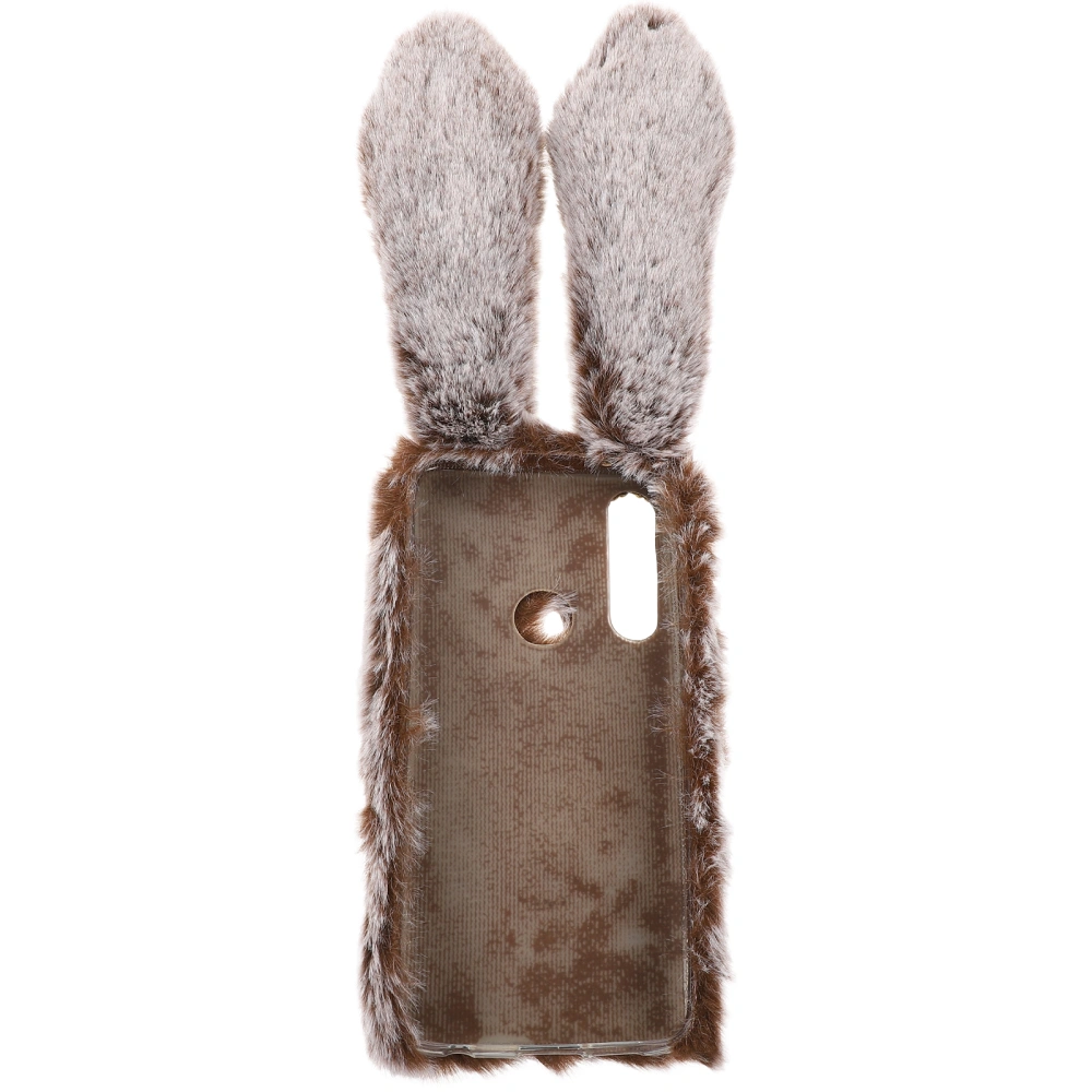 Plush Rabbit Phone Protector Decorative Phone Case Compatible for Moto G Power