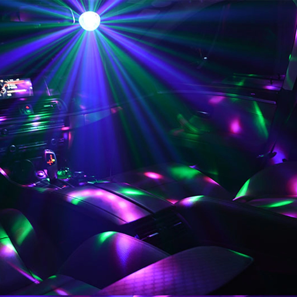 LED Colorful Decorative Lamp USB Voice Control Strobe Light Bar DJ Colorful Light (USB Charging)
