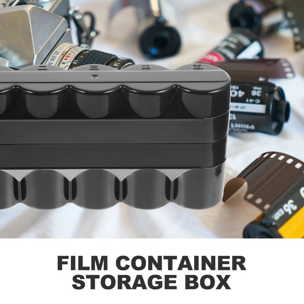 Film Container Storage Box Hard Case Plastic Film Storage Case Home Supplies