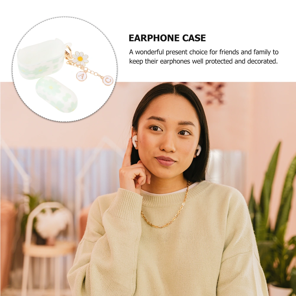 Earphone Protective Case Daisy Wireless Earbud Case Compatible for Airpods 1/2