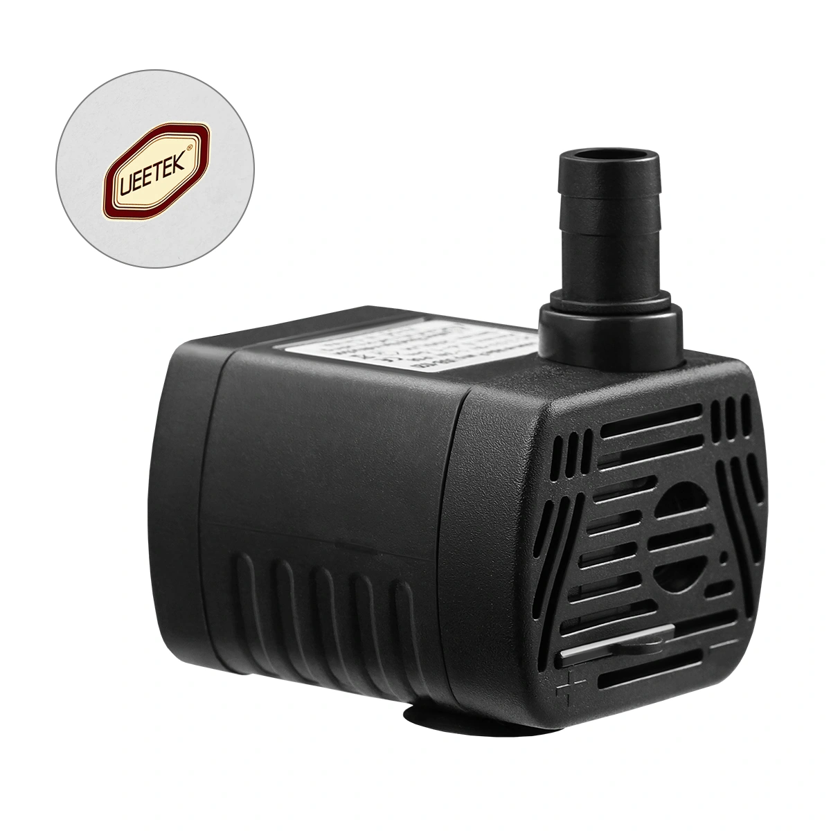 UEETEK USB-1020 DC 3.5V -9V 3W USB Brushless Submersible Water Pump Aquarium Fountain Pond Pump (Black)