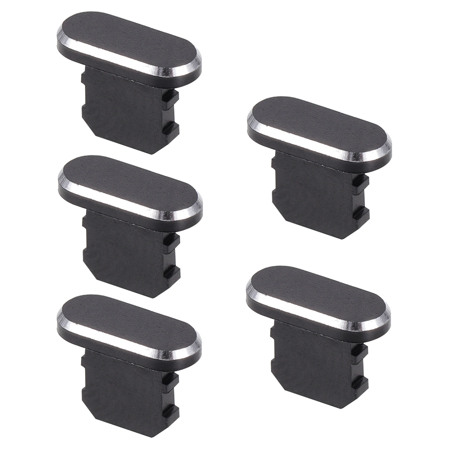 5Pcs Mobile Phone Dustproof Plugs Charger Port Protectors Compatible for iPhone