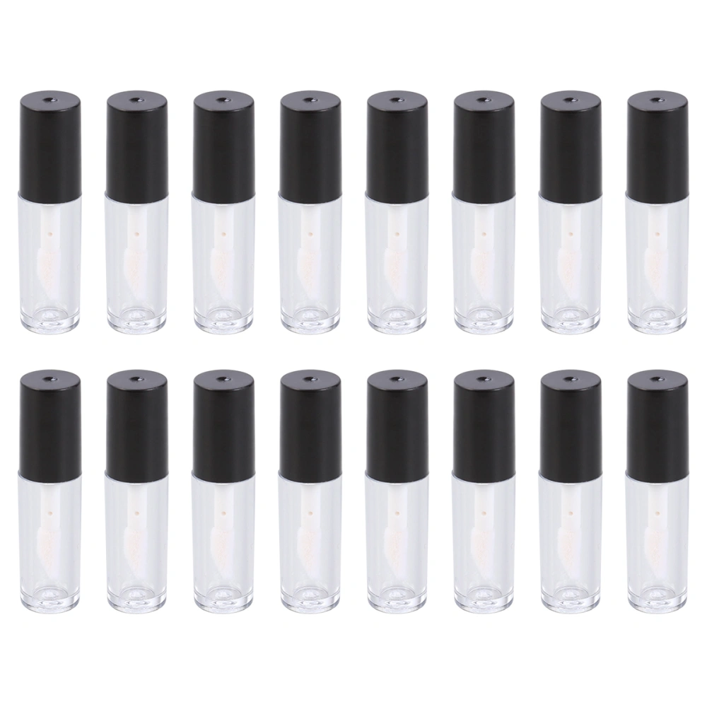 30pcs Mini Portable Empty Lip Gloss Tube Plastic Bottles Containers Wand Bottles