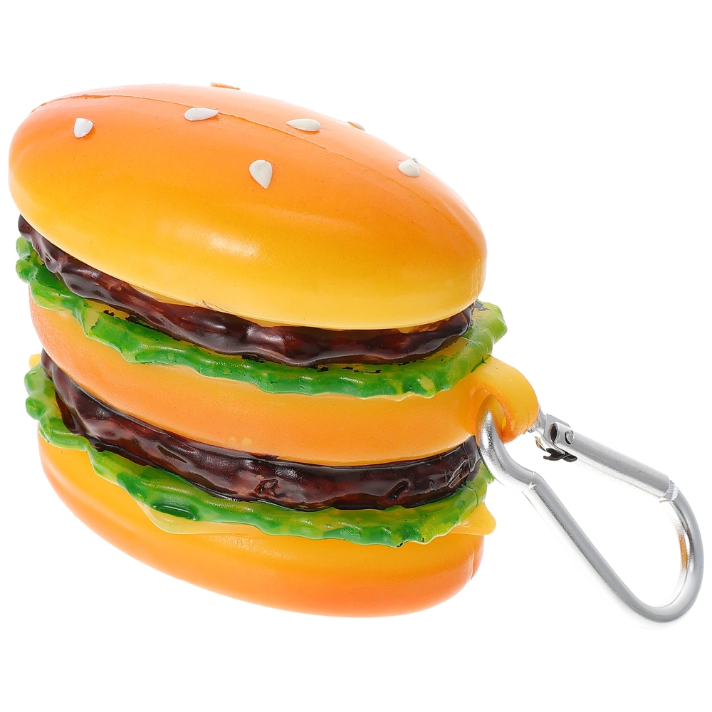 1 Set Burger Shape Earphone Silicone Case Compatible for Huawei Freebuds 3