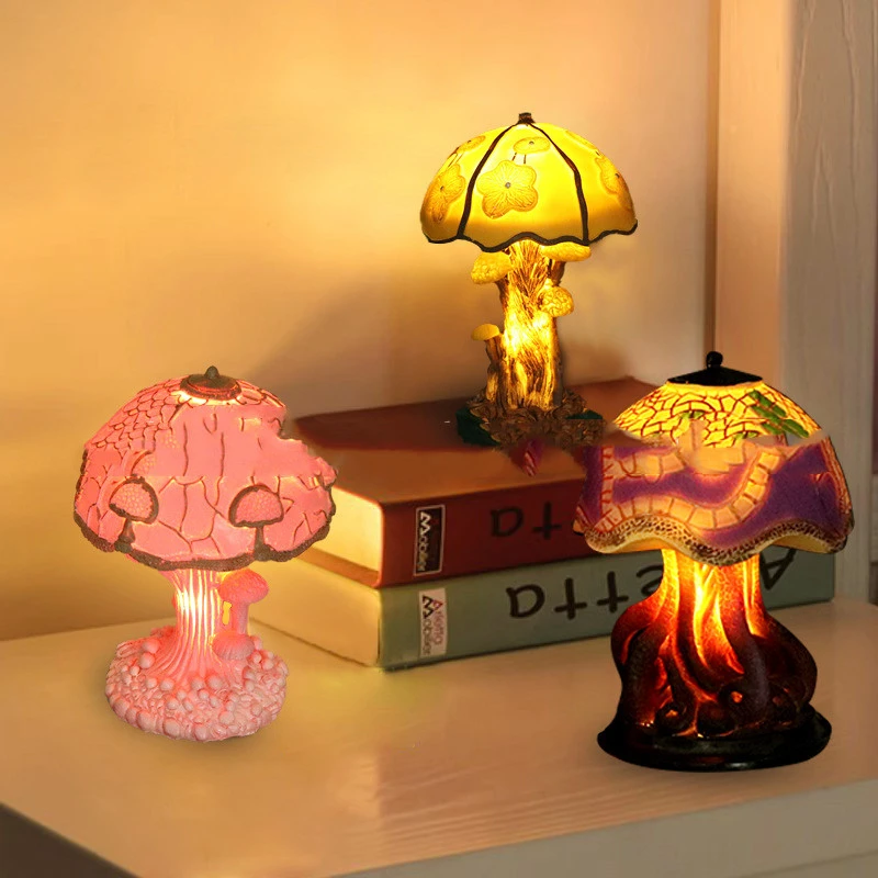 Family Fashion Colorful Table Lamp Desktop Decoration