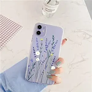 Women Phone Case Mobile Phone Protector Decorative Phone Shell Compatible with iPhone 11