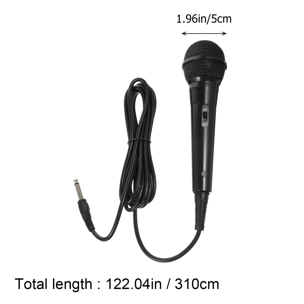 6.5mm Computer Microphone Condenser Vocal Microphone Cardioid Recording Mic