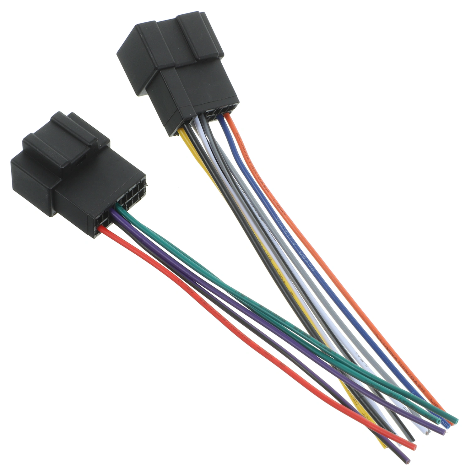 1 Pair Radio Wiring Harness Automotive Wiring Stereo Installation Wire Harness