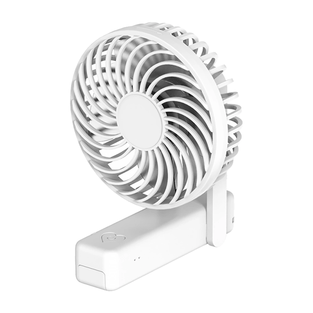 Handheld Usb Mini Fan Quiet Convenient Neck Hanging Fan Folding Cooling Fan