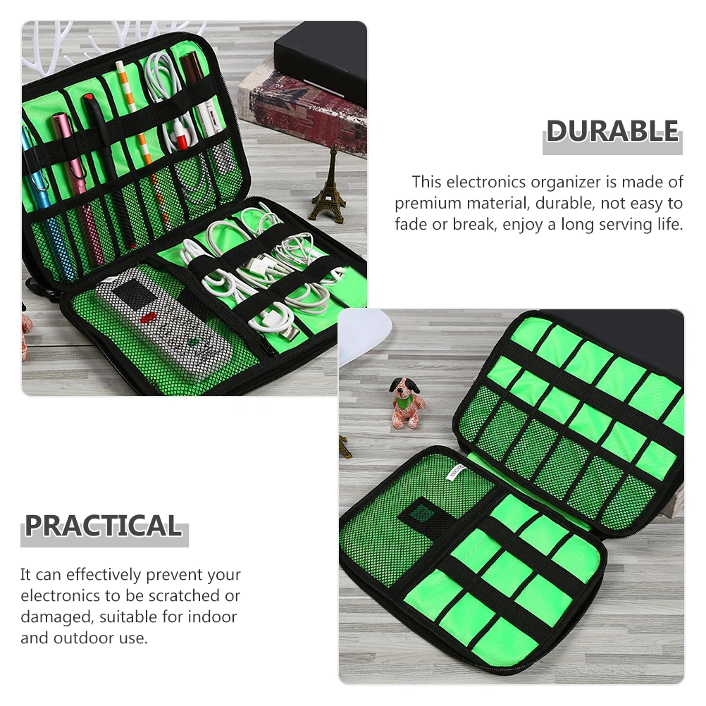 Electronics Organizer Travel Organizer Storage Bag for Cable Cord Charger Earphone