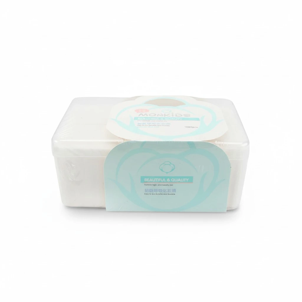1080pcs Non-woven Fabric Makeup Remove Pads Nail Polish Remover Facial Pads Packing Style Random
