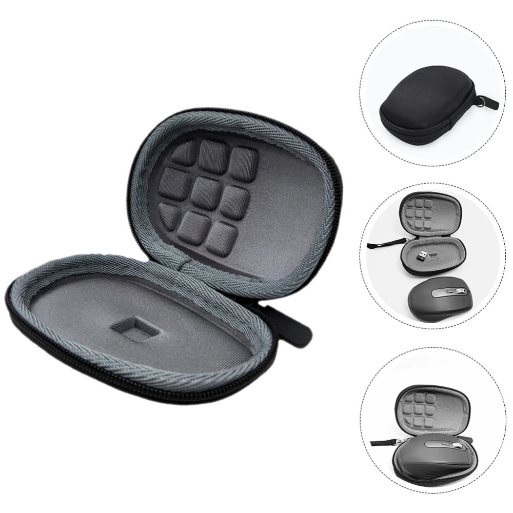 Mouse Carrying Case EVA Mouse Storage Bag Portable Wireless Mouse Protector