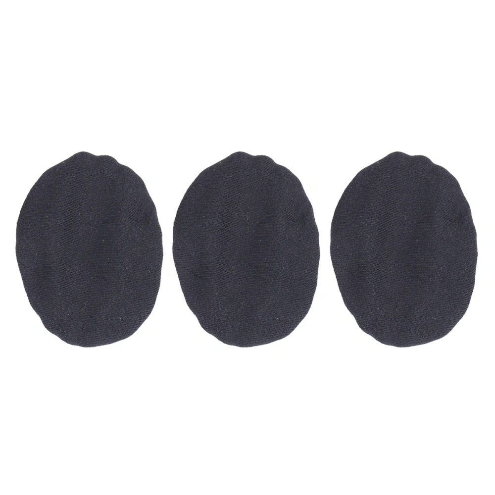 6pcs Stretchable Fabric Headphone Covers Washable Sanitary Ear Pad Earcup Earpad Covers Fit Most On Ear Headphones (Large Size for 9-11cm Headphone)