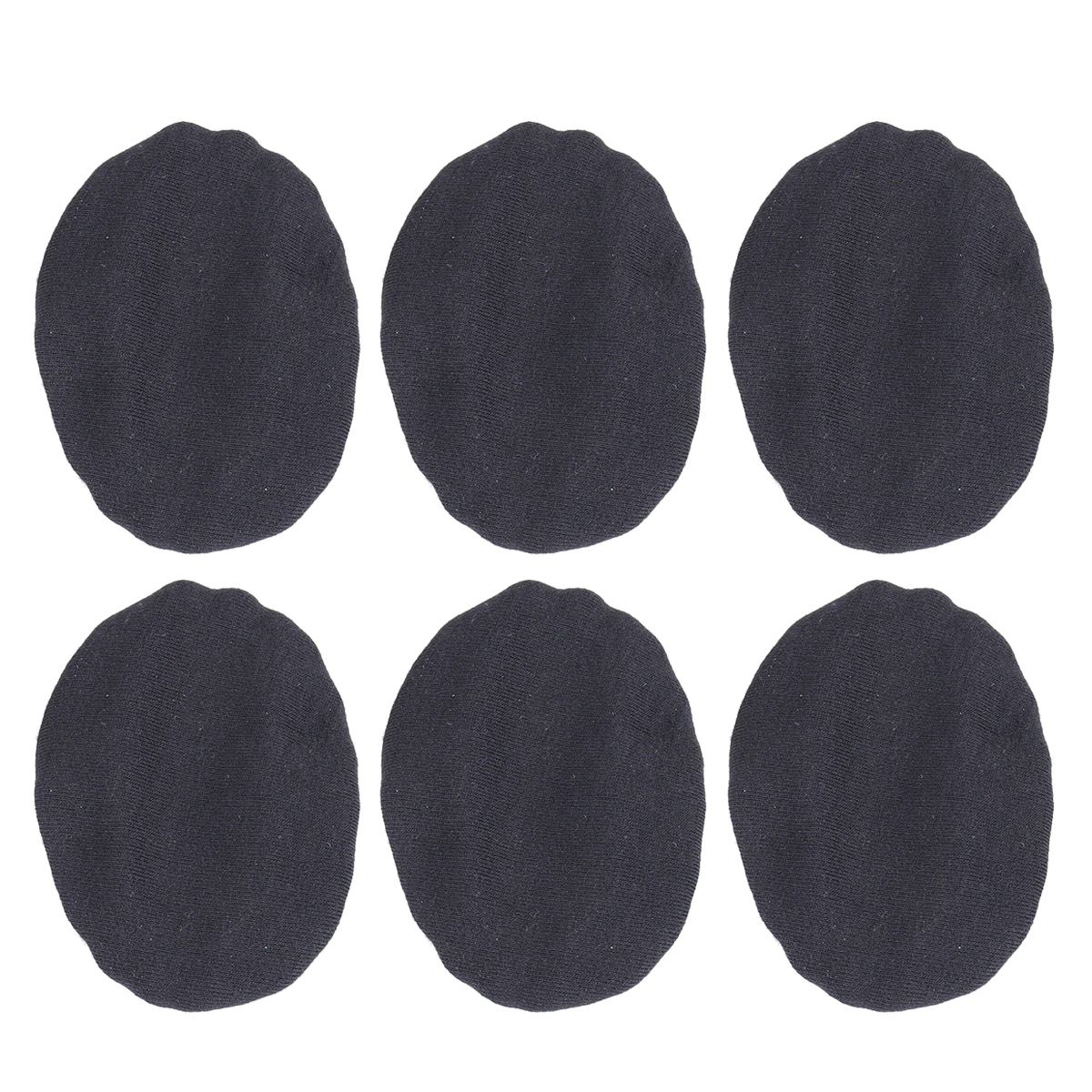 6pcs Stretchable Fabric Headphone Covers Washable Sanitary Ear Pad Earcup Earpad Covers Fit Most On Ear Headphones (Large Size for 9-11cm Headphone)