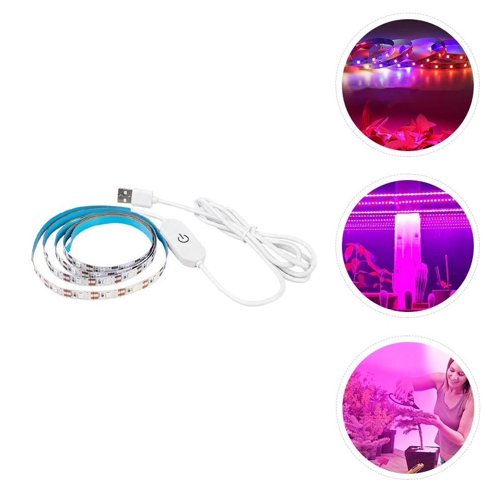 USB LED Grow Light Strips USB Full Spectrum Growing Lights Plant Lamp Strip