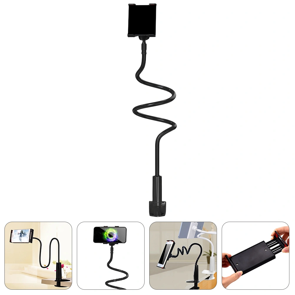 1pc Home Office Tabletop Bed Phone Clip Rack Desktop Phone Tablet Bracket