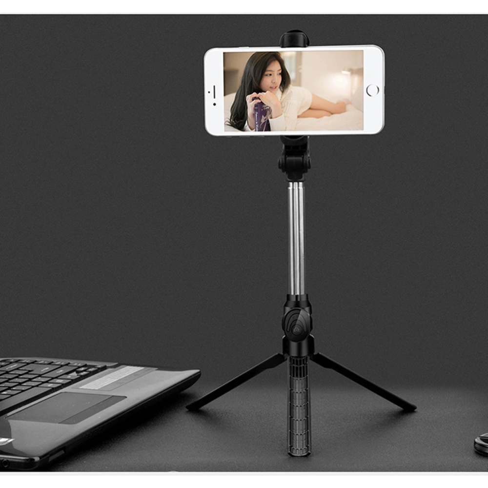 DurableSelfie Stick Mobile Phone Universal Multi-function Tripod (Black)