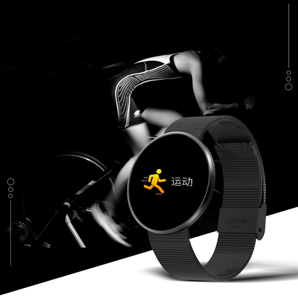 Smartwatch CF006 0.96 Inch OLED Round Screen Smart Bracelet Heart Rate Monitor Sleep Monitor For IOS And Android Device