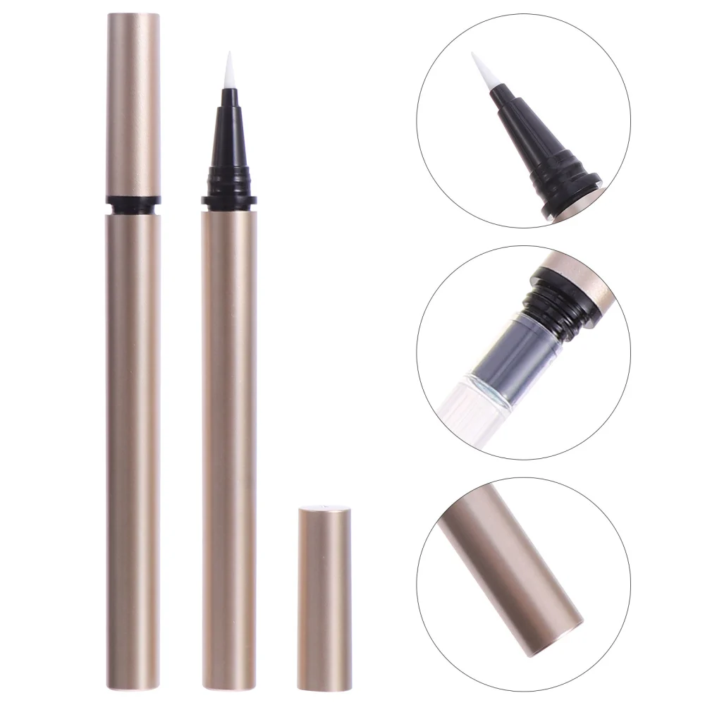 5Pcs 1ML Empty Eyeliner Pen Tube Refillable Liquid Eyeliner Container DIY Bottle