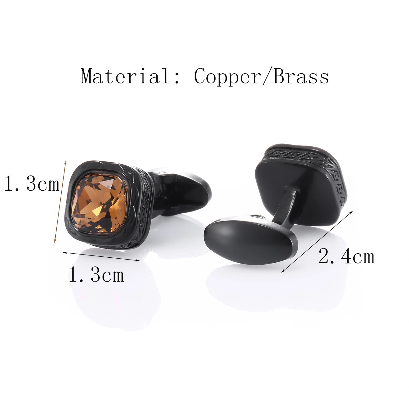 Simple Men's And Women's Fashion French Shirt Cufflinks