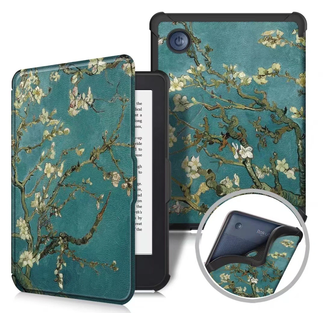  Ornamental Electronic Book Cover Decorative Ebooks Reader Protector Competible for Kobo Clara 2e 2022