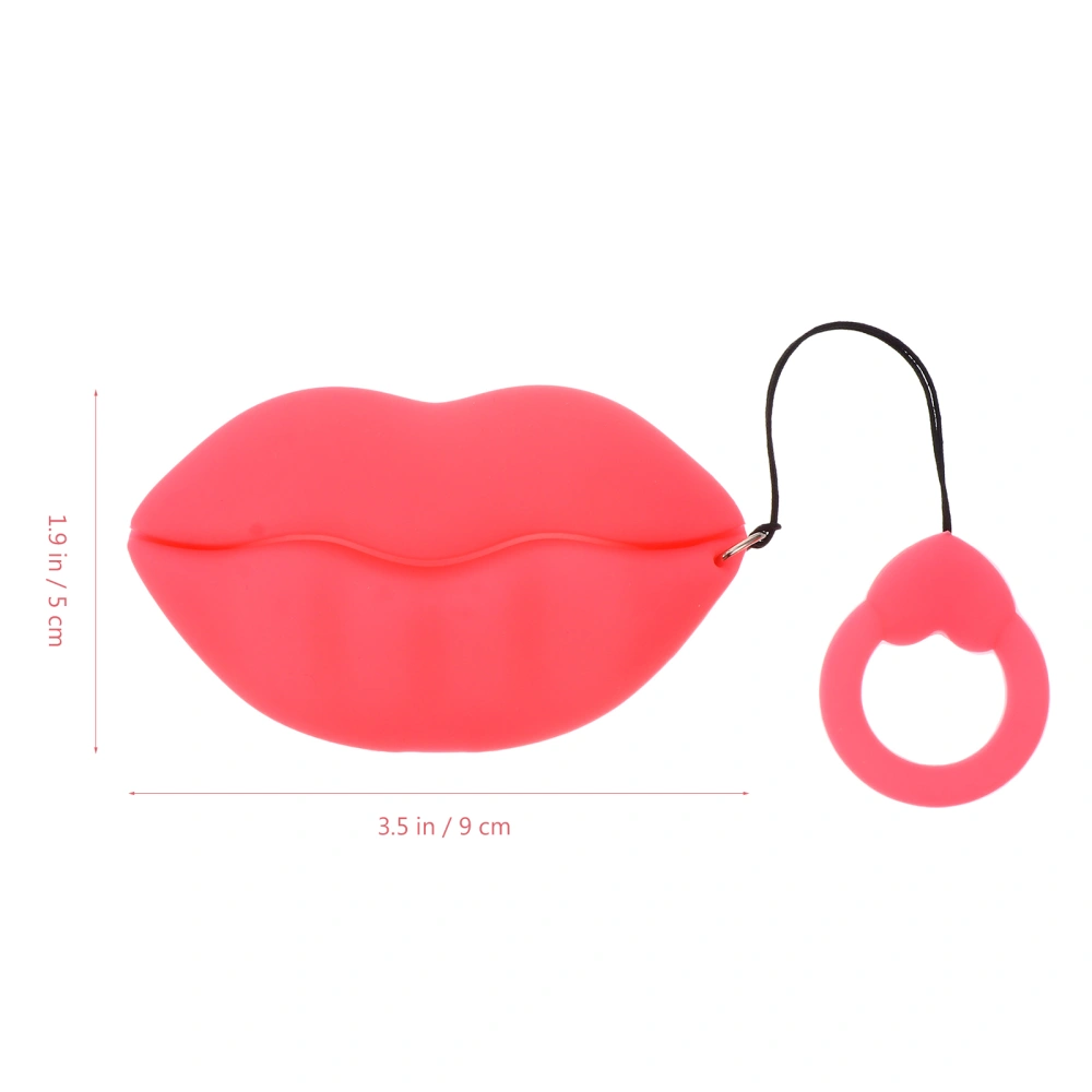 1 Pc Lip Shape Headphone Sleeve Protective Cover Compatible for AirPods pro3